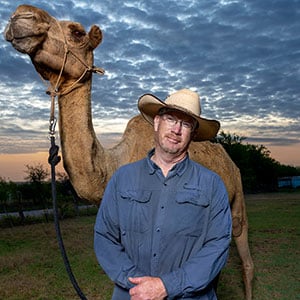 Camels in Texas: Scott Van Osdol for Texas Co-Op Power